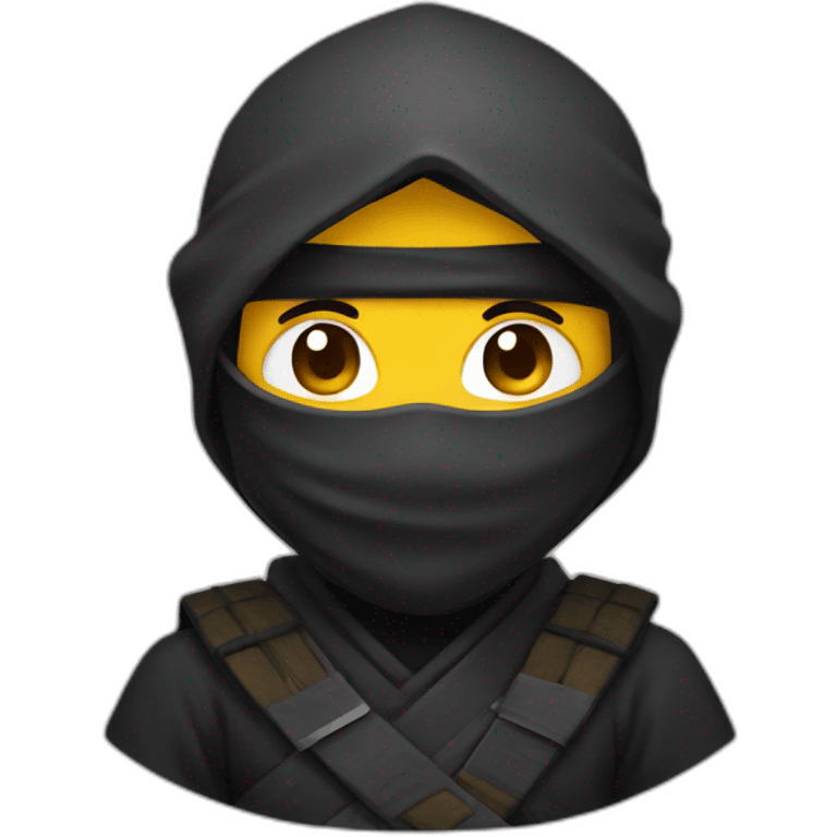 Ninja smiling emoji