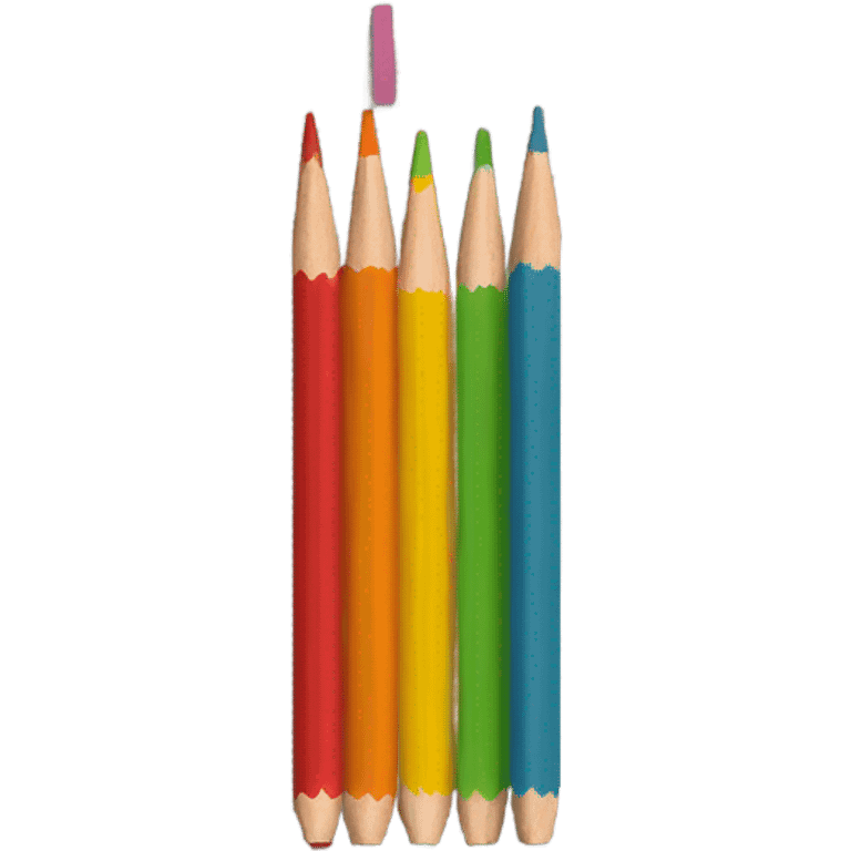 Colored pencils  emoji