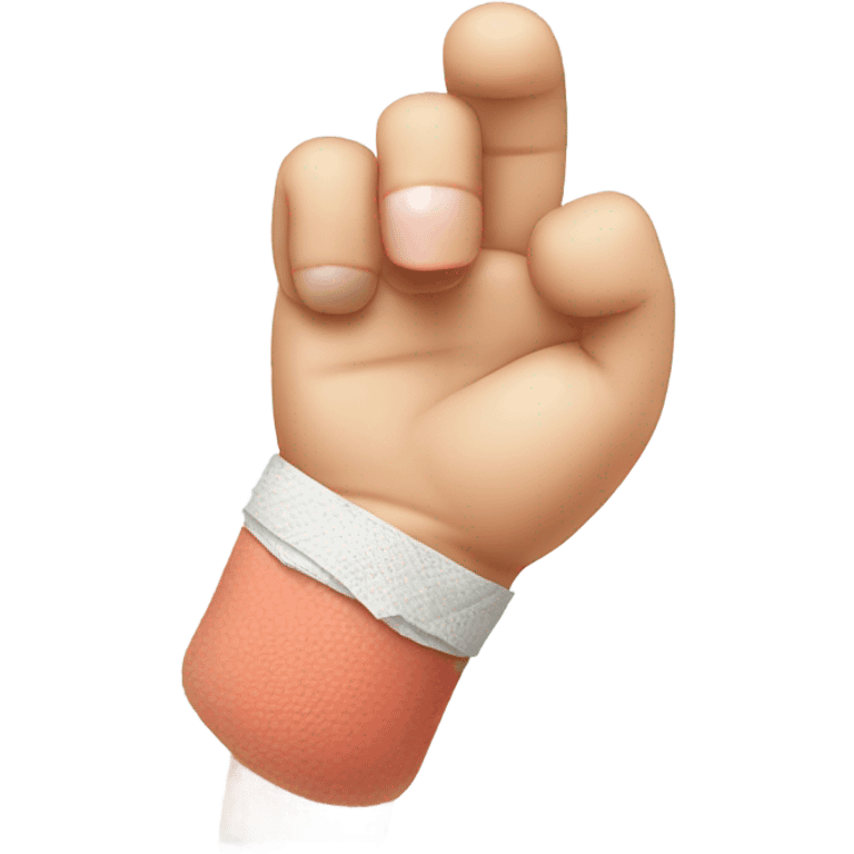 injured thumb emoji