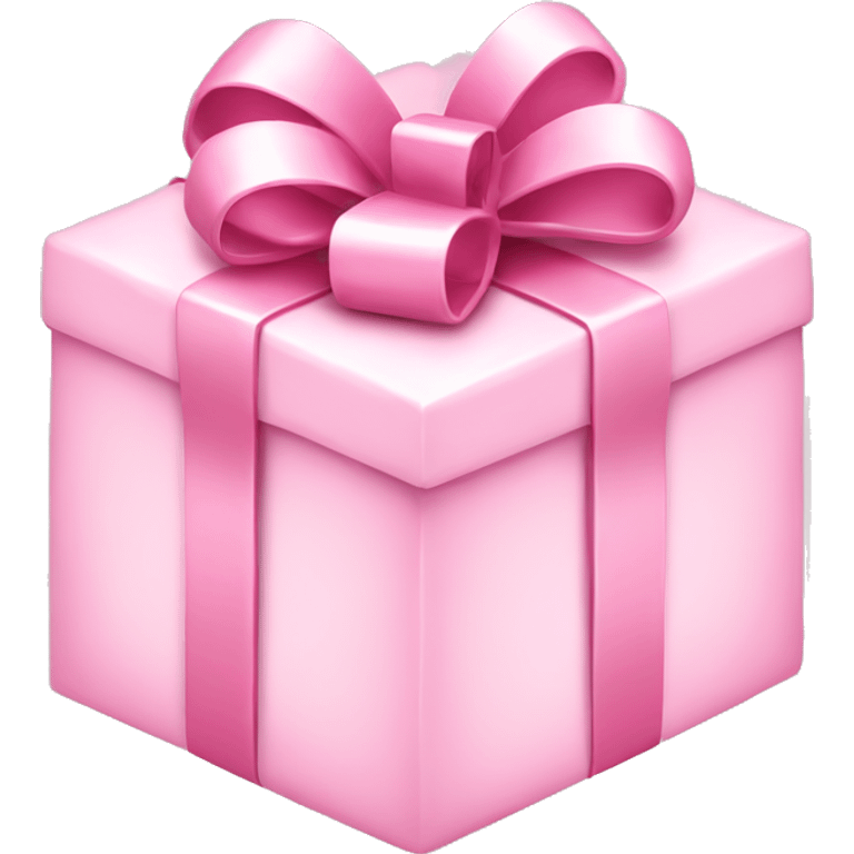 pastel pink gift emoji