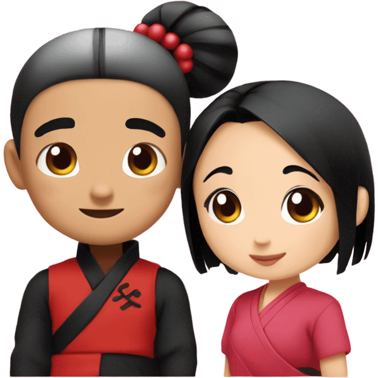 Pucca and Geru emoji