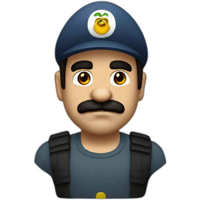 Mario Bros El Chapo emoji