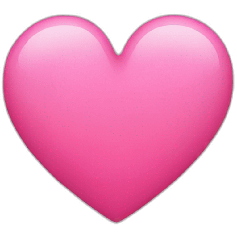 Pink heart emoji