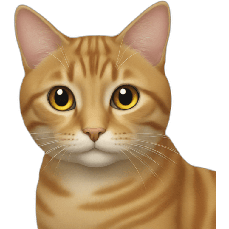 Un chat sur un chat emoji