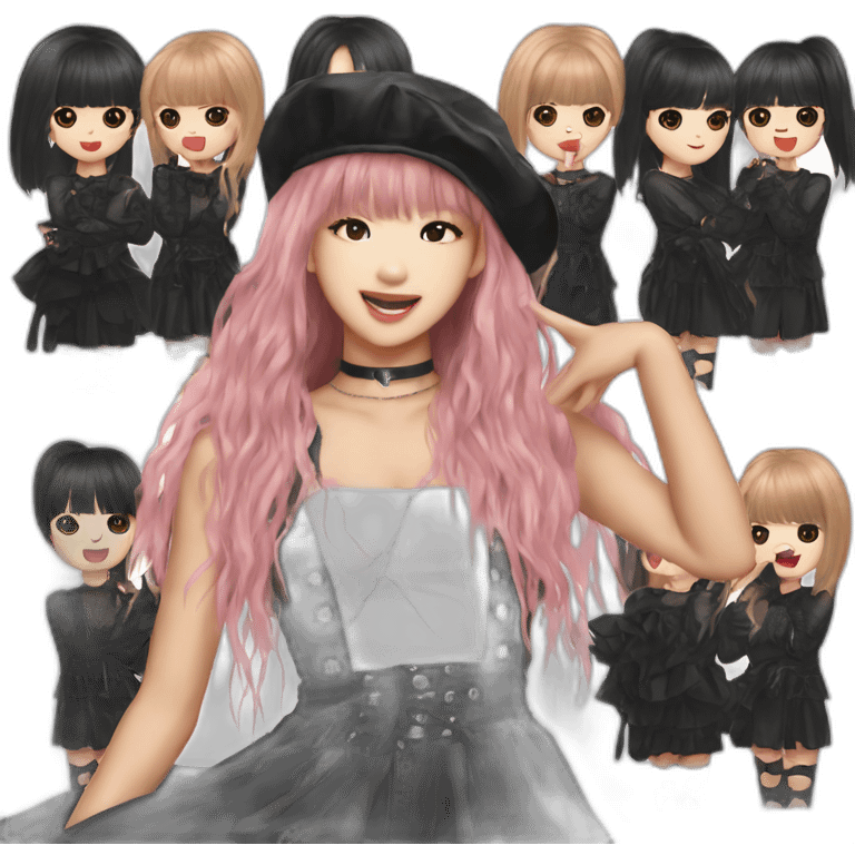 singer-blackpink- Lisa emoji