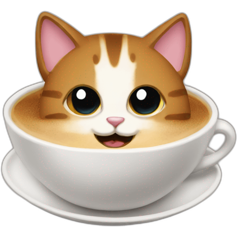 Catpuccino emoji