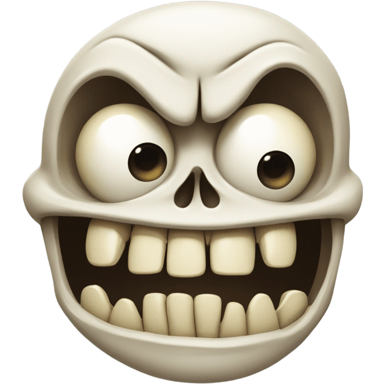 Skull laughing  emoji