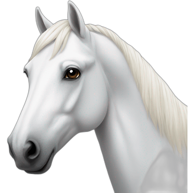 White horse emoji