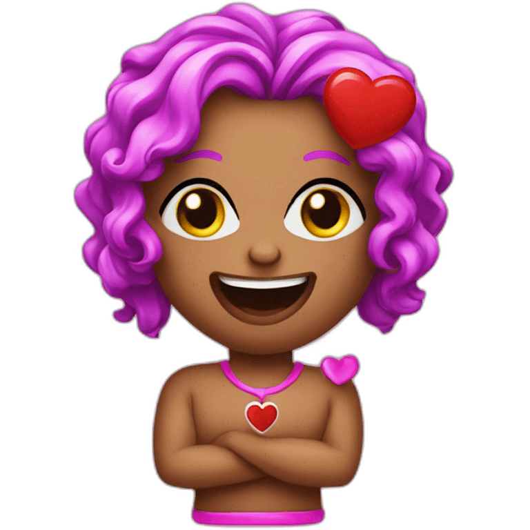 I love you kandi emoji