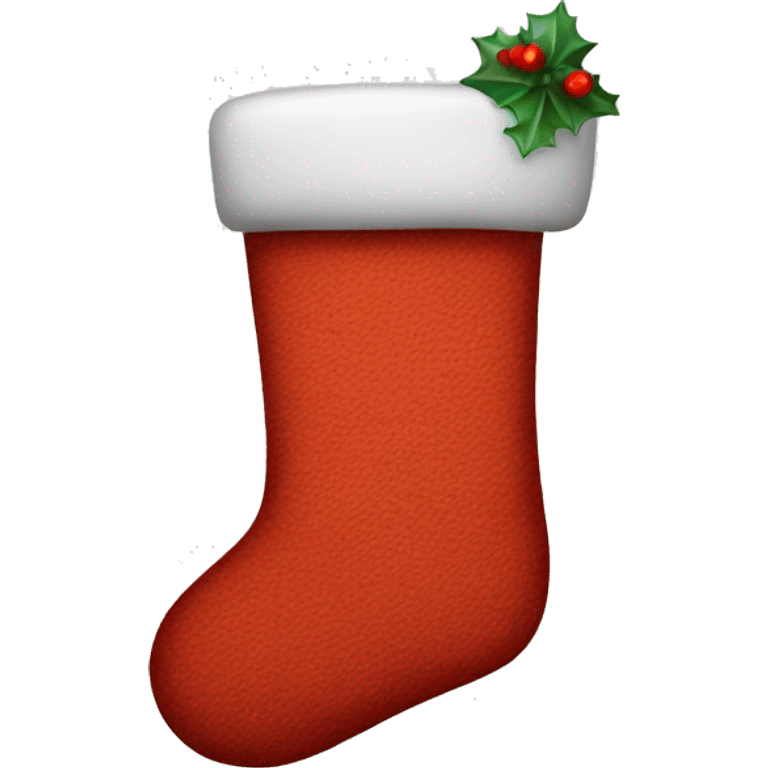 Christmas stocking emoji