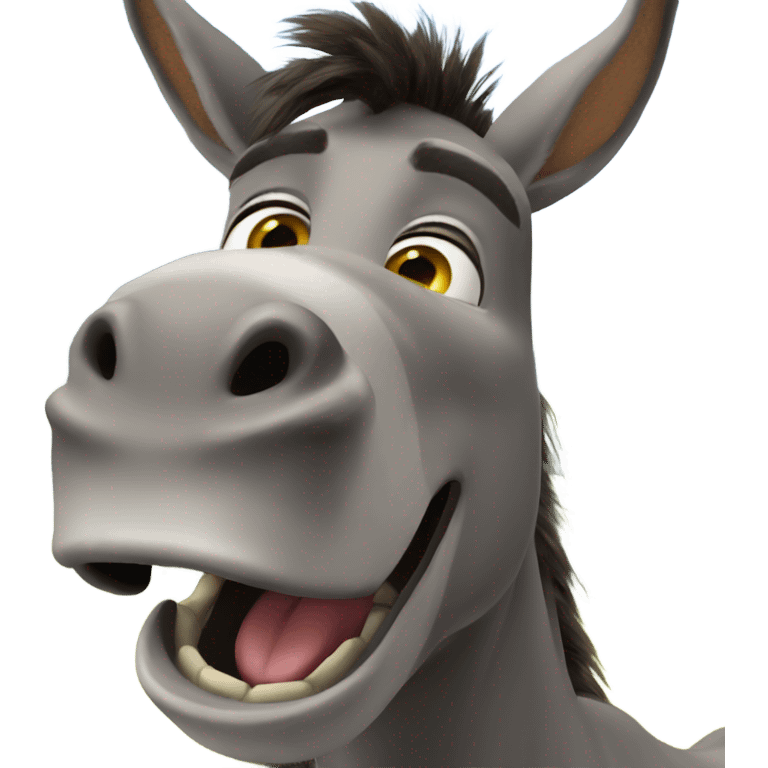 Donkey from shrek emoji