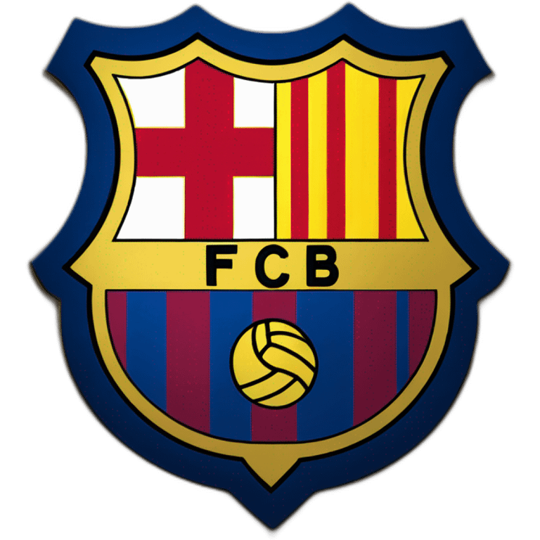 Escudo del Barça emoji