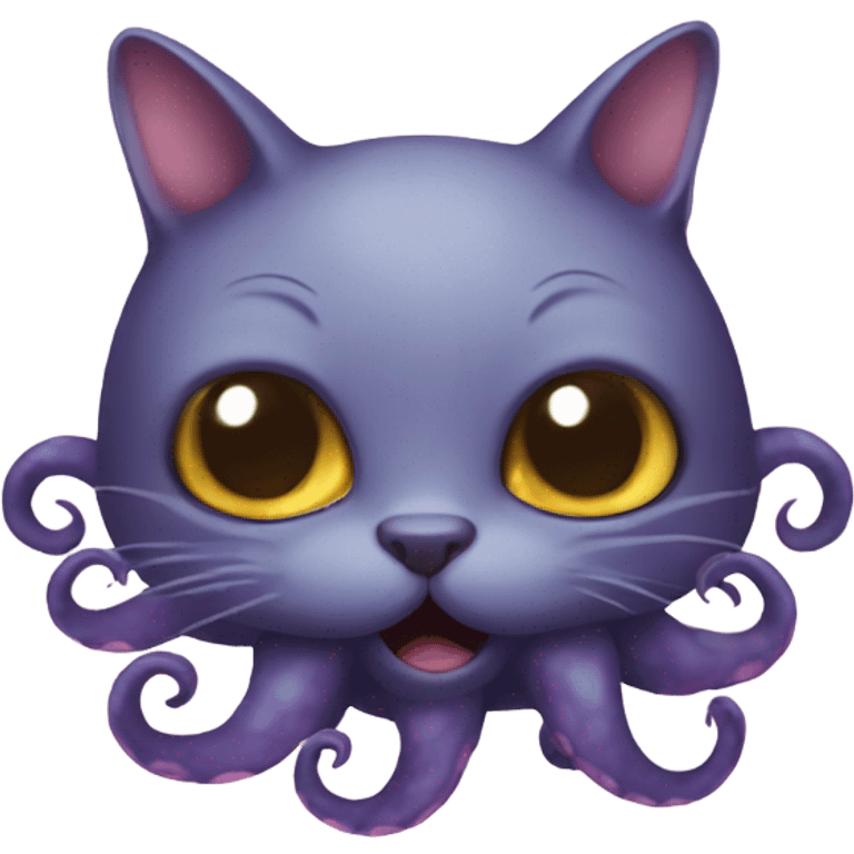 Octopus cat emoji