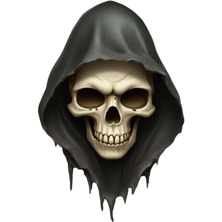 Grim reaper head emoji