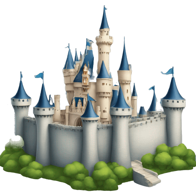 Disney castle  emoji