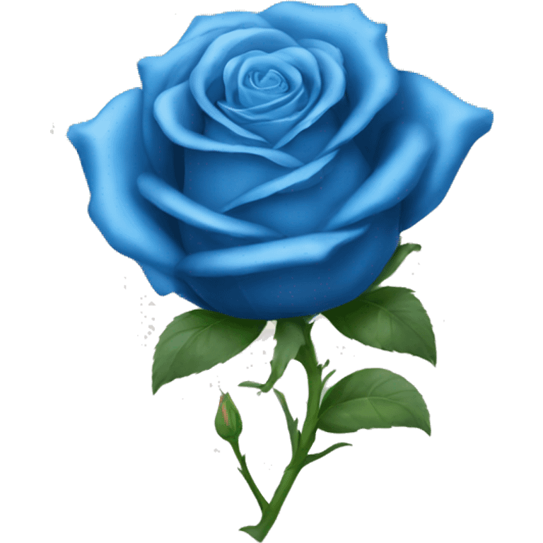 Blue roses emoji