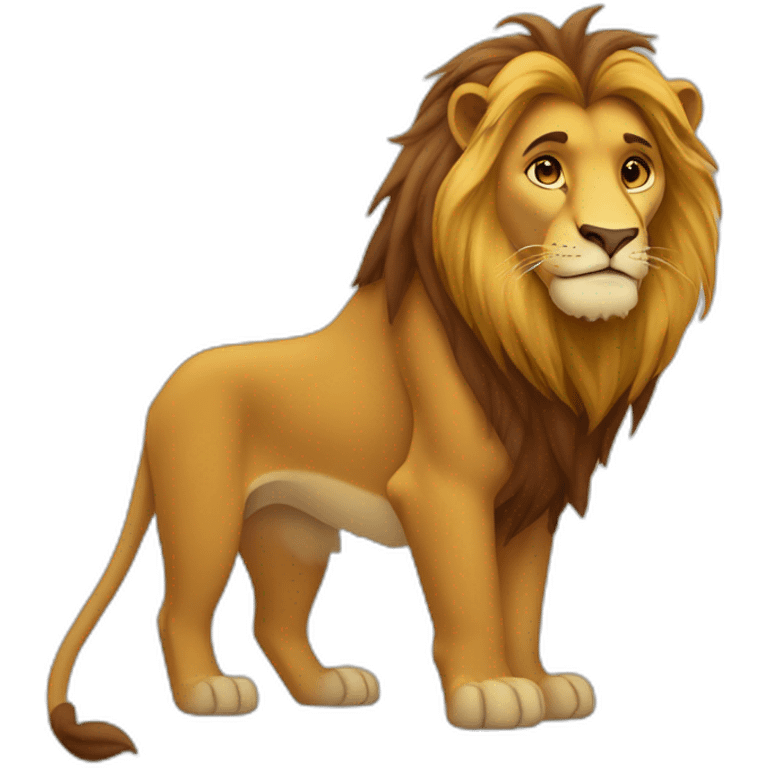 Le roi lion emoji