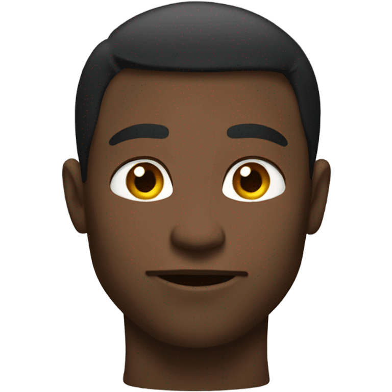 black dude muscles emoji