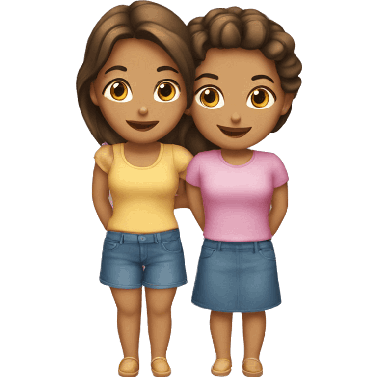 De dos mejores amigas  emoji