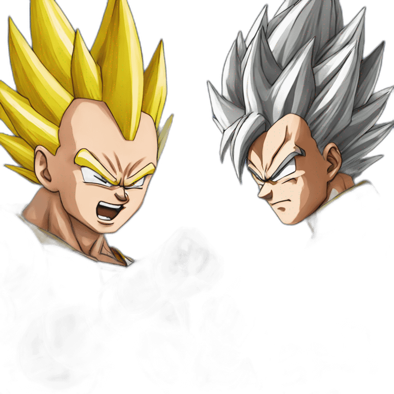 vegeta vs sangoku emoji