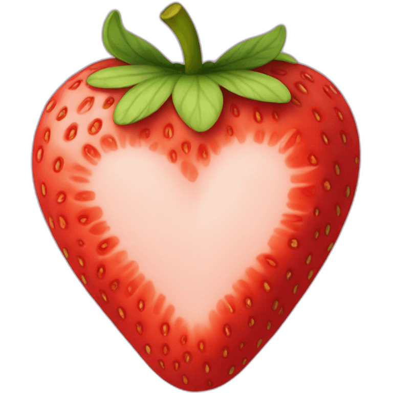 strawberry-heart emoji