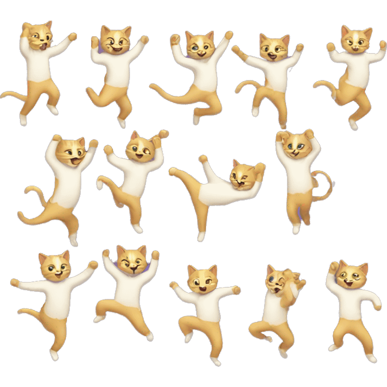 cat dance emoji