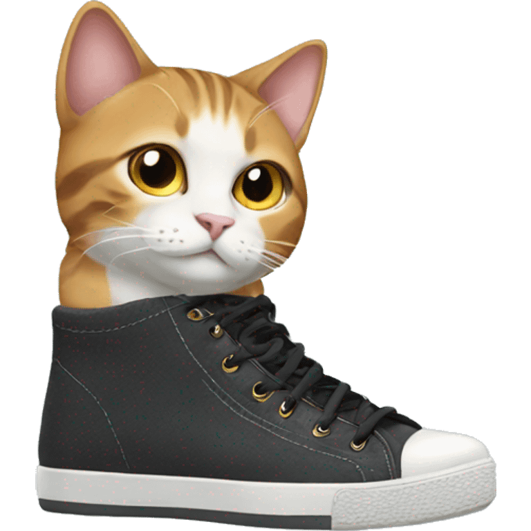 cat wearing shoes  emoji