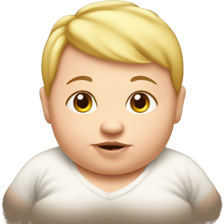 Fat baby  emoji