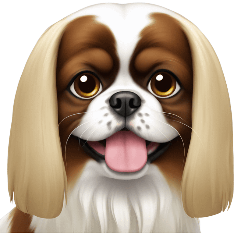 Japanese Chin dog  emoji