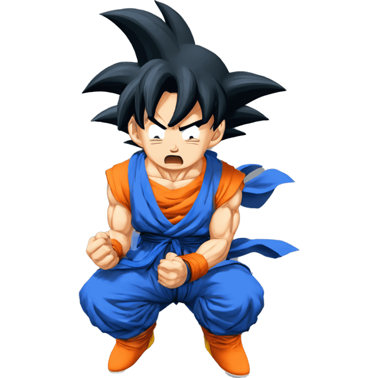 goku llorando emoji