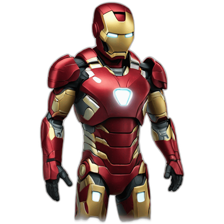 Ironman Mark LXXXV suit emoji