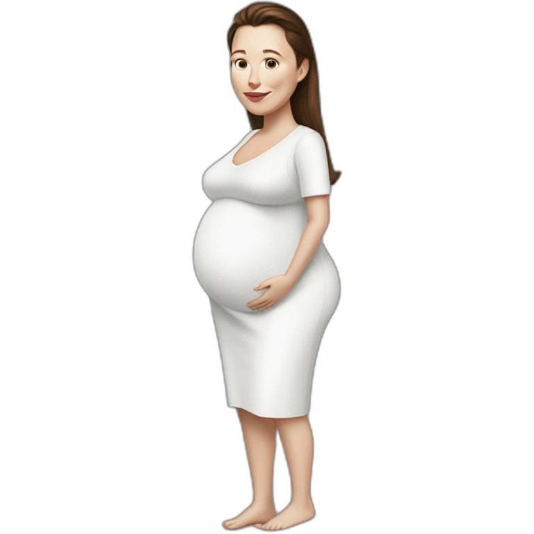 Elon musk pregnant full body emoji