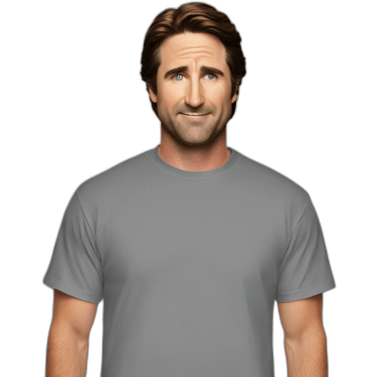 luke wilson t-shirt emoji