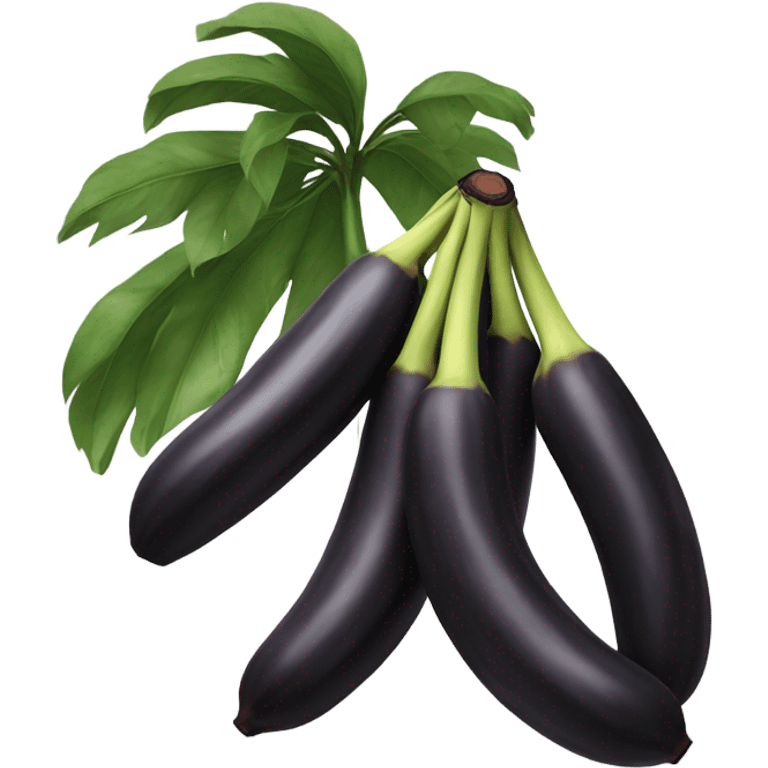 big black bananas emoji