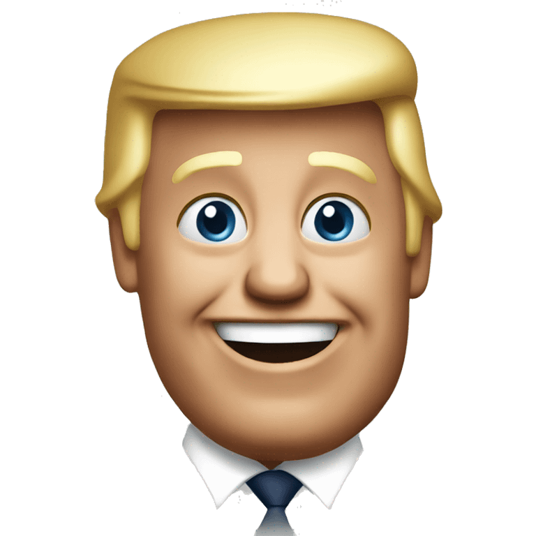 TRUMP happy emoji