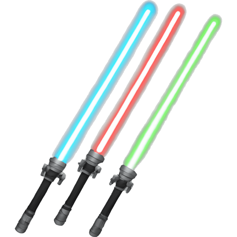 Lightsabers  emoji