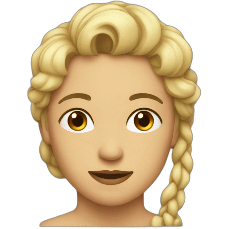 Femme embrassant homme emoji