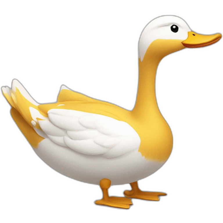 Canard fitnesse musculaire emoji