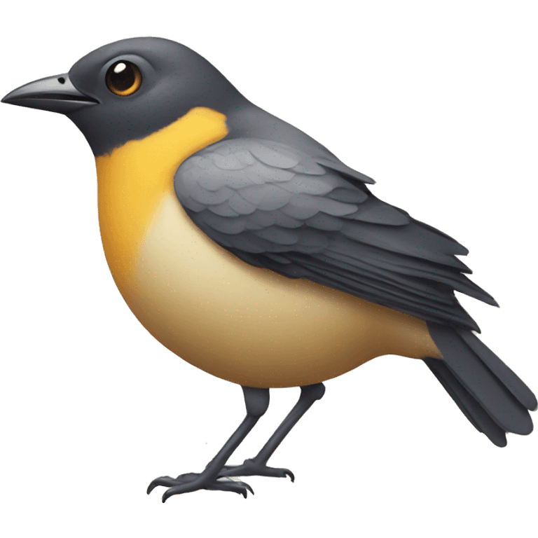 bird with letter in beak emoji