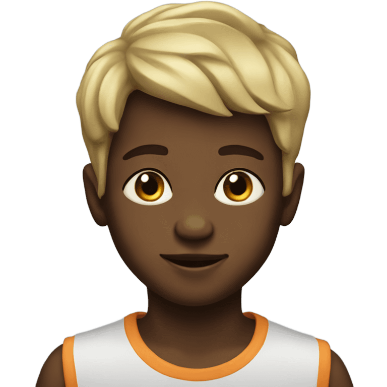 realistic portrait of a boy emoji