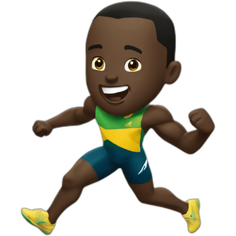 Usain Bolt emoji