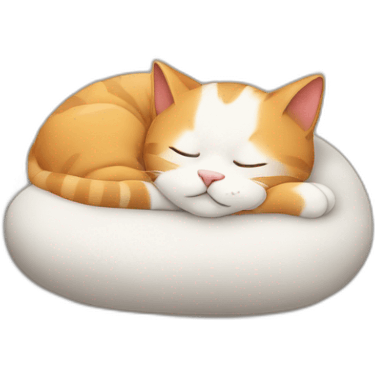 sleeping cat emoji