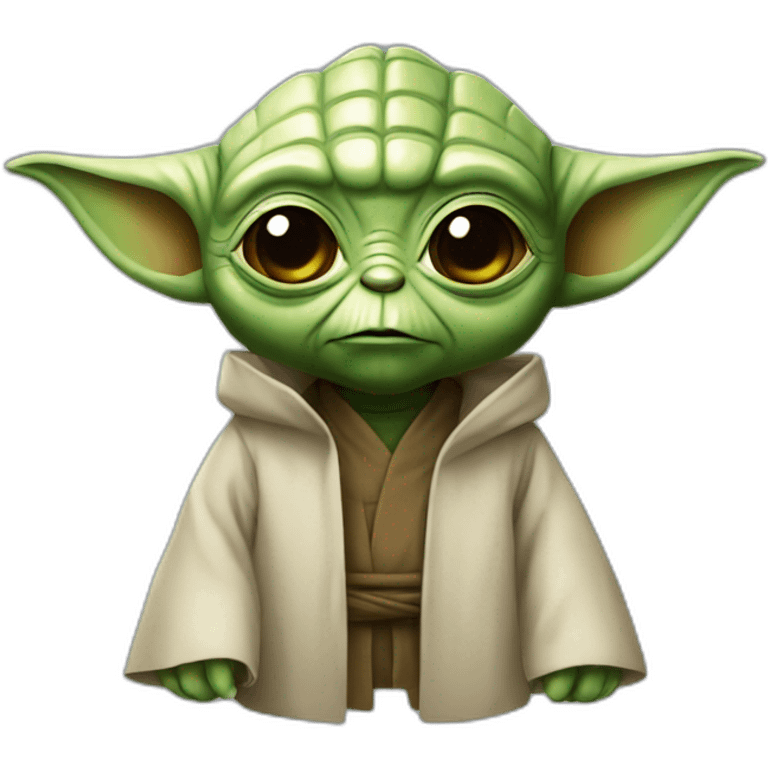 yoda robot  emoji