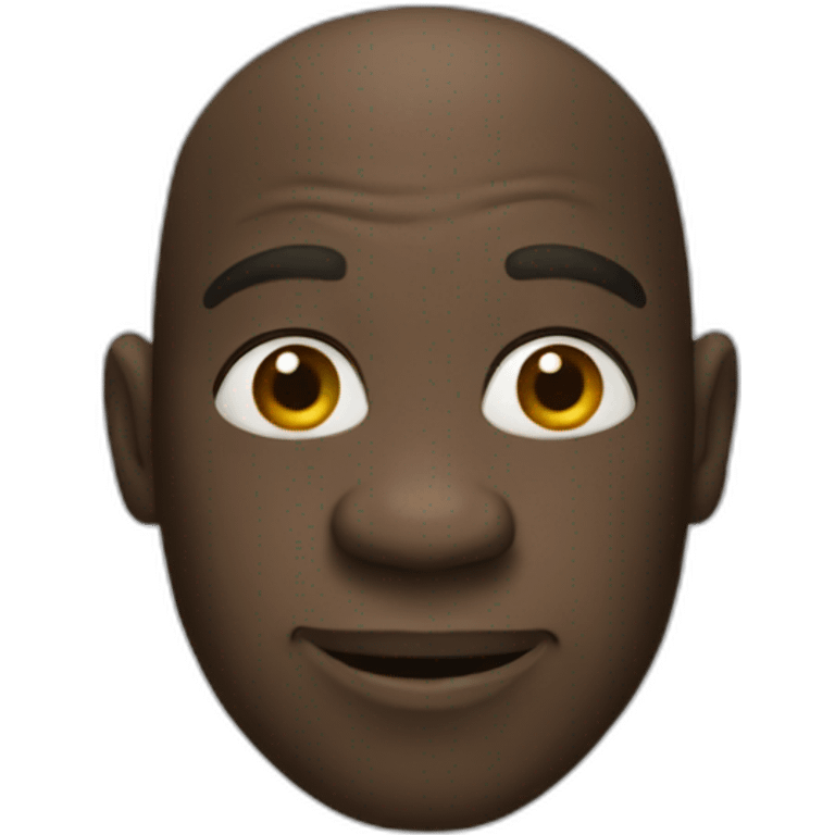 Black shrek emoji