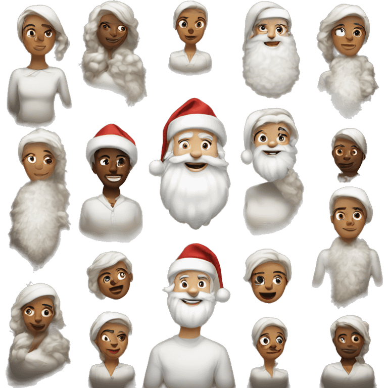 white christmas emoji