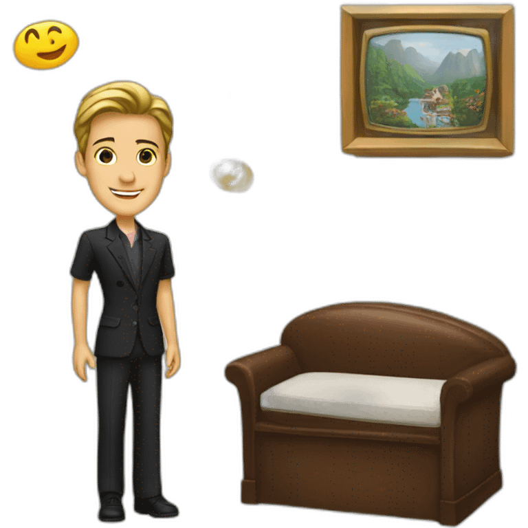 Suite for life emoji