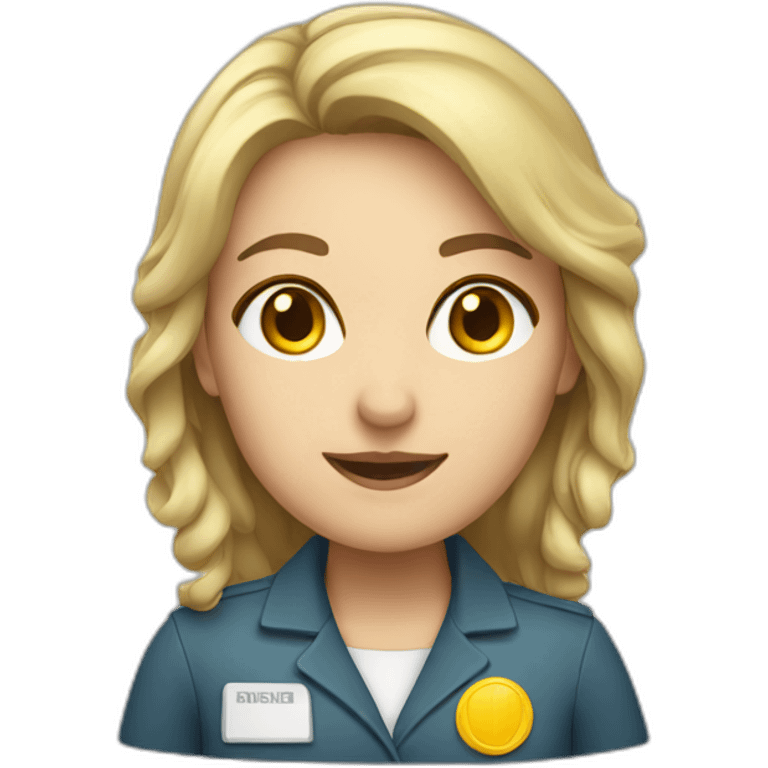 Female Helpful specialist emoji