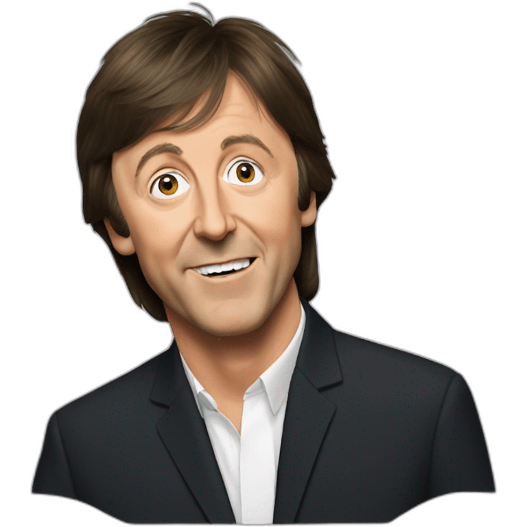 paul mccartney emoji