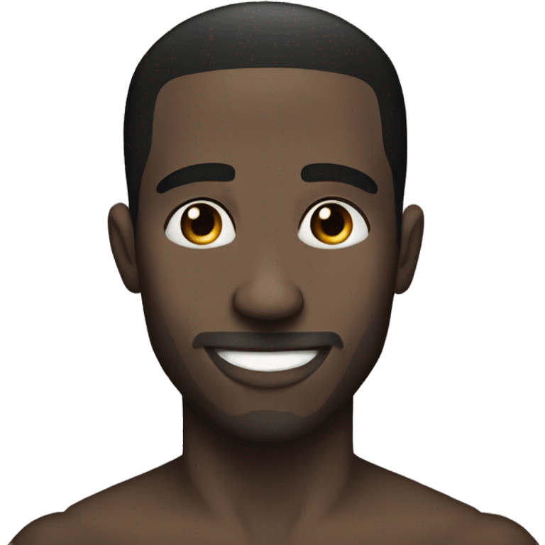 Black man says i love hicham emoji