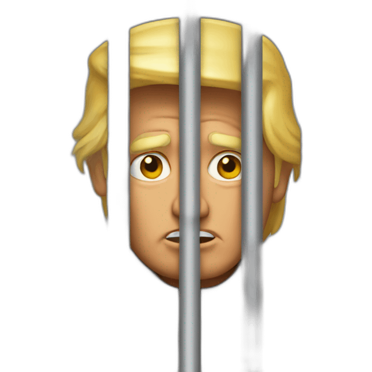 trump in jail emoji